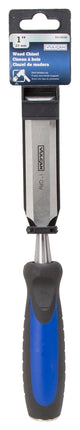 Vulcan JL-CH4 Chisel, 1 in Tip, 10-1/4 in OAL, CRV Blade, Ergonomic Grip Handle