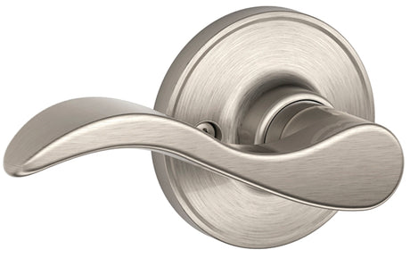 Schlage J Series J170SEV619LH Left Hand Dummy Lever, Mechanical Lock, Left Hand, Satin Nickel, Metal, Residential