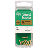 HILLMAN No. 6 X 1/2 in. L Phillips Coarse Wood Screws 10 pk, Pack of 10