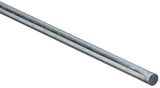 National Hardware 4005BC Series N179-788 Rod, 3/8 in Dia, 36 in L, Steel, Zinc