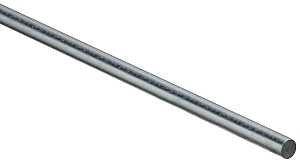 National Hardware 4005BC Series N179-796 Rod, 7/16 in Dia, 36 in L, Steel, Zinc