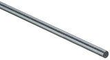 National Hardware 4005BC Series N179-796 Rod, 7/16 in Dia, 36 in L, Steel, Zinc