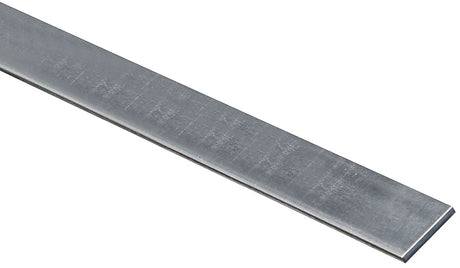 National Hardware 4015BC Series N180-042 Flat Stock, 1 in W, 36 in L, 0.12 in Thick, Steel, Galvanized, G40 Grade