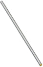 National Hardware N179-432 Threaded Rod, 3/8-16 Thread, 24 in L, A Grade, Steel, Zinc, UNC Thread