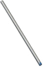 National Hardware N179-457 Threaded Rod, 1/2-13 Thread, 24 in L, A Grade, Steel, Zinc, UNC Thread