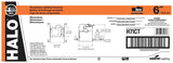 FIXTURE RECESSED ICAN ALUM 6IN