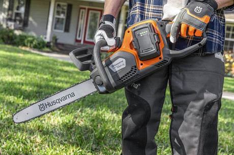 Husqvarna 970 60 12-02 Brushless Chainsaw, Battery Included, 7.5 Ah, 40 V, Lithium-Ion, 18 in L Bar, 3/8 in Pitch