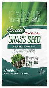 Scotts Turf Builder 18061 4-0-0 Grass Seed, Dense Shade, 5.6 lb Bag
