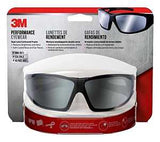 3M 90213-HZ4-NA Safety Eyewear, Anti-Fog, Scratch-Resistant Lens, Plastic Frame, Black Frame, UV Protection: Yes