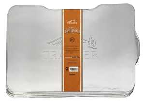 Traeger BAC506 Drip Tray Liner, For: Ironwood 650 Grill, Aluminum, 5 PK