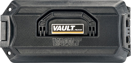 Pelican Vault Series VCV250-0010-BLK Ammo Case, 6.27 in L, 7.9 in W, 11.93 in H, ABS/Polyethylene, Black