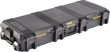Pelican Vault Series VCV730-0000-BLK Tactical Rifle Case, 47.12 in L, 19.18 in W, 6.9 in H, Polyethylene, Black