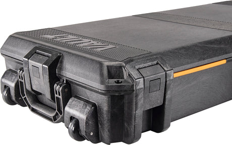 Pelican Vault Series VCV800-0000-BLK Double Rifle Case, 2 Gun Holding, ABS/Polyethylene/Polymer/Polyurethane, Black