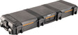 Pelican Vault Series VCV800-0000-BLK Double Rifle Case, 2 Gun Holding, ABS/Polyethylene/Polymer/Polyurethane, Black