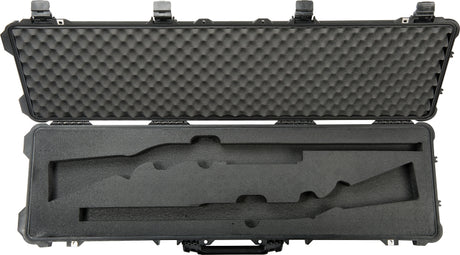 Pelican 017500-0000-110 Protector Long Case, 53.6 in L, 16.05 in W, 6.13 in H, Polypropylene, Black