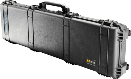 Pelican 017500-0000-110 Protector Long Case, 53.6 in L, 16.05 in W, 6.13 in H, Polypropylene, Black