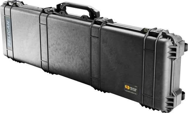 Pelican 017500-0000-110 Protector Long Case, 53.6 in L, 16.05 in W, 6.13 in H, Polypropylene, Black