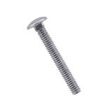 HILLMAN 1/4 in. X 6 in. L Hot Dipped Galvanized Steel Carriage Bolt 100 pk