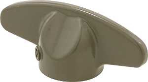 Prime-Line H 3968 Tee Handle, Stone, Zinc, Painted