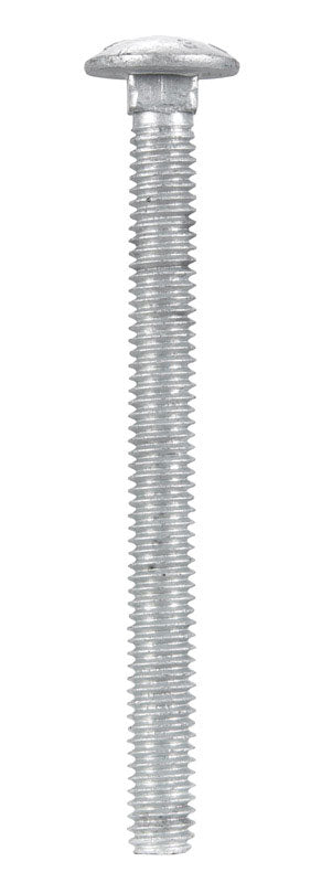 HILLMAN 5/16 in. X 3-1/2 in. L Hot Dipped Galvanized Steel Carriage Bolt 50 pk