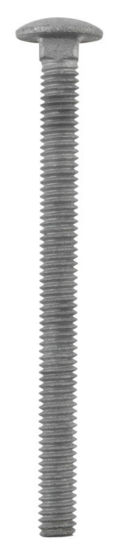 HILLMAN 5/16 in. X 4 in. L Hot Dipped Galvanized Steel Carriage Bolt 50 pk