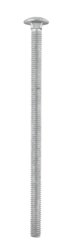 HILLMAN 5/16 in. X 6 in. L Hot Dipped Galvanized Steel Carriage Bolt 50 pk