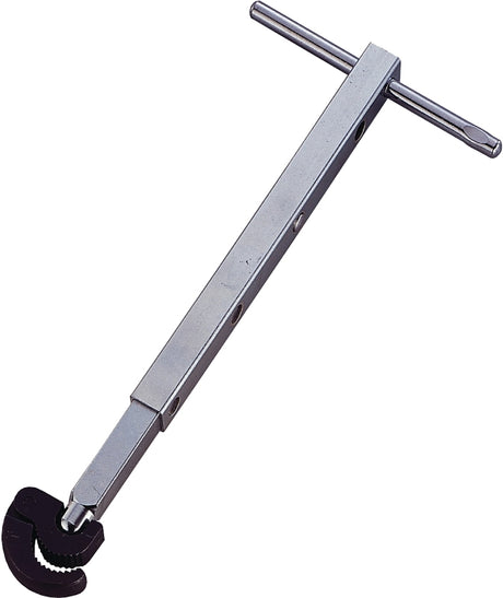 ProSource T148-3L Plug Wrench, 6 in L, Iron, Zinc Plated