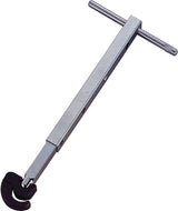 ProSource T148-3L Plug Wrench, 6 in L, Iron, Zinc Plated