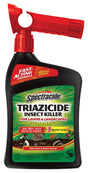 Spectracide Triazicide HG-95830 Insect Killer, Liquid, Spray Application, Outdoor, 32 oz