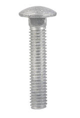 HILLMAN 3/8 in. X 2 in. L Hot Dipped Galvanized Steel Carriage Bolt 100 pk