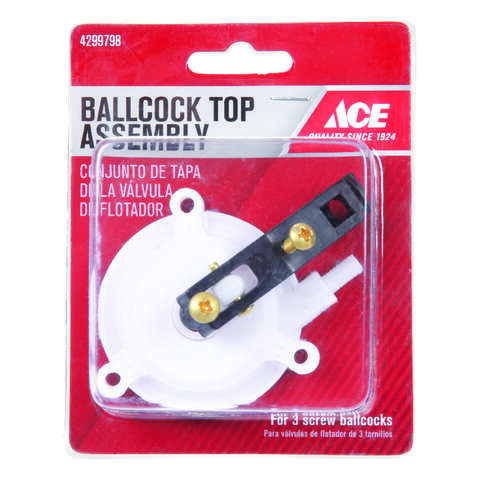 Ace 3 Screw Ballcock Repair Kit Black Plastic