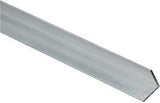 National Hardware 4203BC Series N247-296 Angle Stock, 3/4 in L Leg, 48 in L, 1/16 in Thick, Aluminum, Mill
