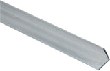 National Hardware 4203BC Series N247-296 Angle Stock, 3/4 in L Leg, 48 in L, 1/16 in Thick, Aluminum, Mill