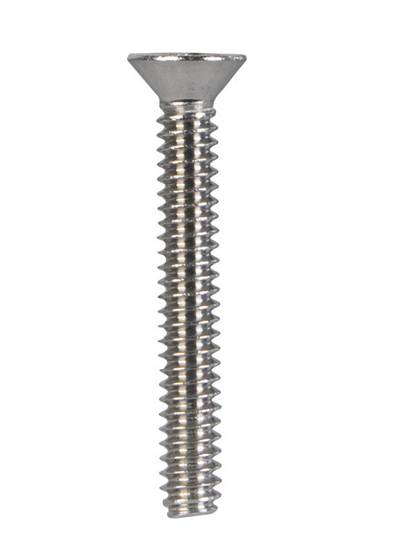 HILLMAN No. 6-32 X 1 in. L Phillips Flat Head Stainless Steel Machine Screws 100 pk