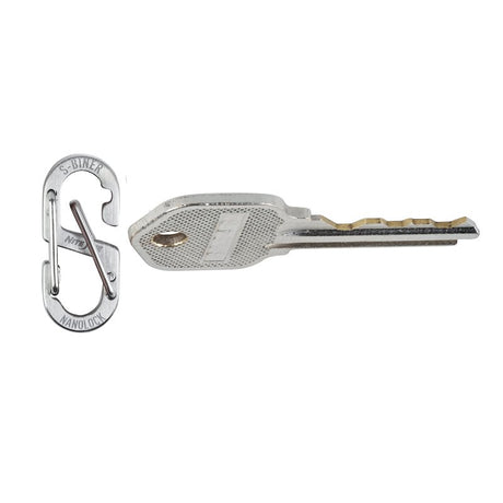 MINIATURE CARABINER SS SILVER