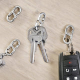 MINIATURE CARABINER SS SILVER