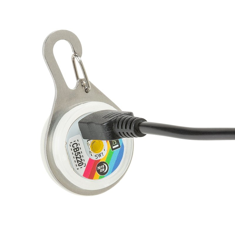 DOG COLLAR LIGHT RECHRG DISC-O