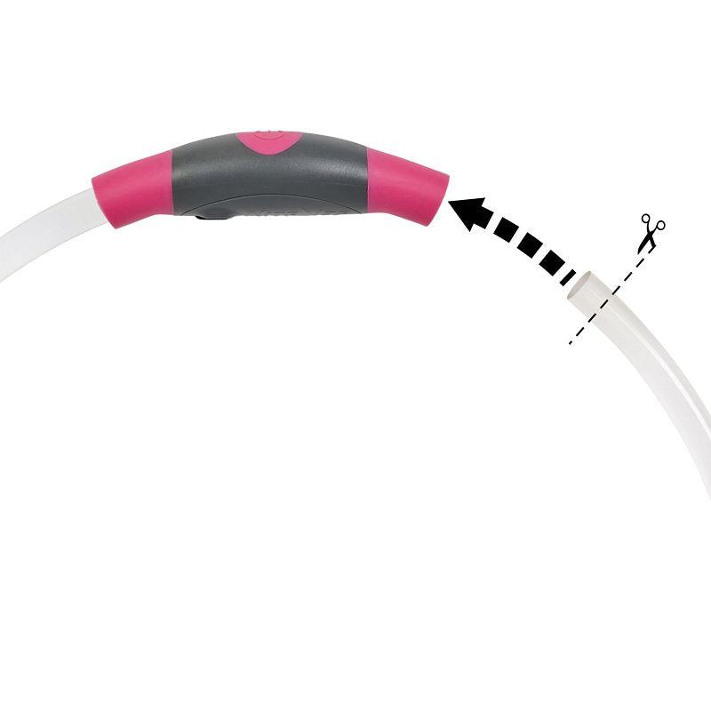 LED SFTY NCKLCE RECHRG TD PINK