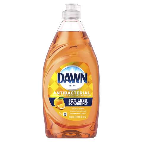 Dawn Ultra Orange Scent Liquid Dish Soap 18 oz 1 pk, Pack of 10