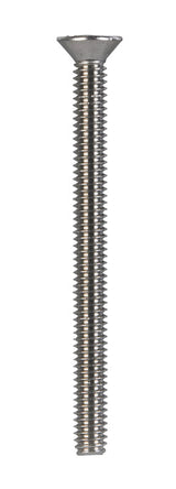 HILLMAN No. 8-32 X 2 in. L Phillips Flat Head Stainless Steel Machine Screws 100 pk