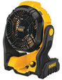 DEWALT 20V MAX Series DCE512B Cordless Jobsite Fan, Tool Only, 20 V, 5 Ah, 650 cfm Air