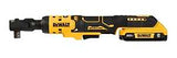 DEWALT Atomic Compact Series DCF512D1 Ratchet Kit, Battery Included, 20 V, 2 Ah, 1/2 in Drive, Square Drive