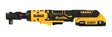 DEWALT Atomic Compact Series DCF512D1 Ratchet Kit, Battery Included, 20 V, 2 Ah, 1/2 in Drive, Square Drive