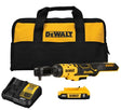 DEWALT Atomic Compact Series DCF513D1 Ratchet Kit, Battery Included, 20 V, 2 Ah, 3/8 in Drive, Square Drive