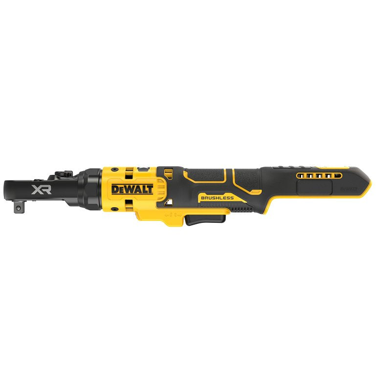 DEWALT MAX XR Series DCF520B Cordless Sealed Head Ratchet, Tool Only, 1/4, 3/8 in Drive, Hex, Square Drive, 20 V