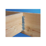 Simpson Strong-Tie 3.13 in. H X 1.56 in. W 18 Ga. Galvanized Steel Joist Hanger