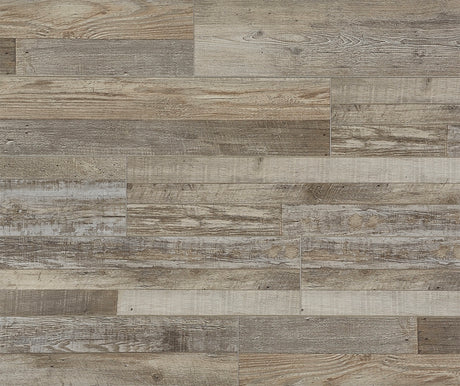 Choice Vinyl Santa Monica CVP103S02 Series Flooring Plank, Crescent Bay, 48 in L, 7 in W, Beveled Edge, Vinyl