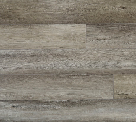 Healthier Choice Flooring CVP102G01 Series Luxury Plank with Pad, Chateau, 48 in L, 7 in W, Beveled Edge, SPC