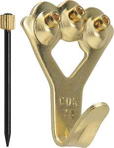 Hillman 533012 Picture Hanger, 75 lb, Pack of 12