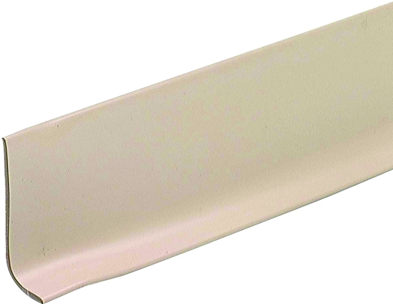 M-D 75655 Wall Base, 4 ft L, 2-1/2 in W, Vinyl, Desert Beige, Pack of 18